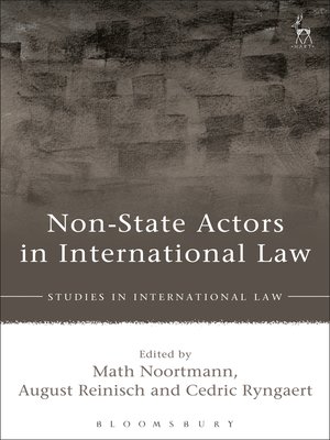 cover image of Non-State Actors in International Law